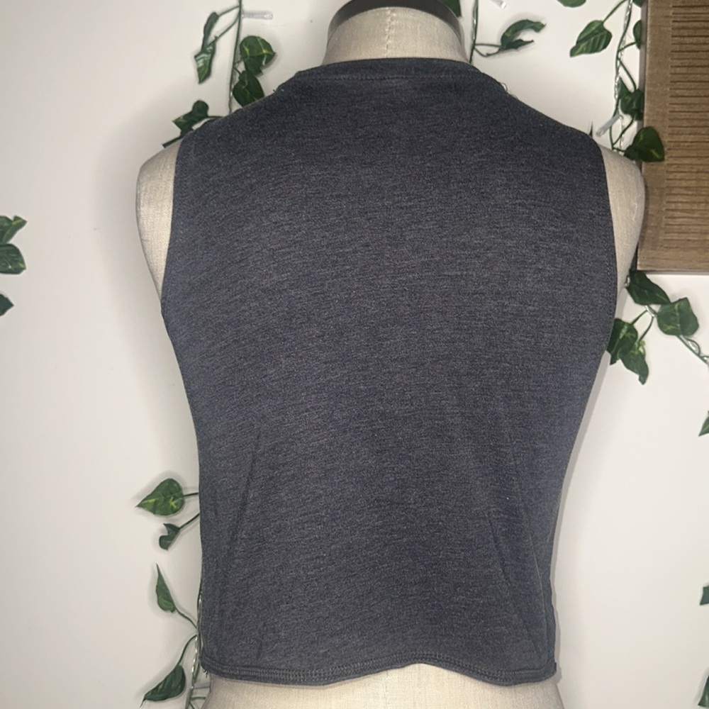 John Lennon Cropped Muscle Tank Band Tee Concert - Picture 3 of 4